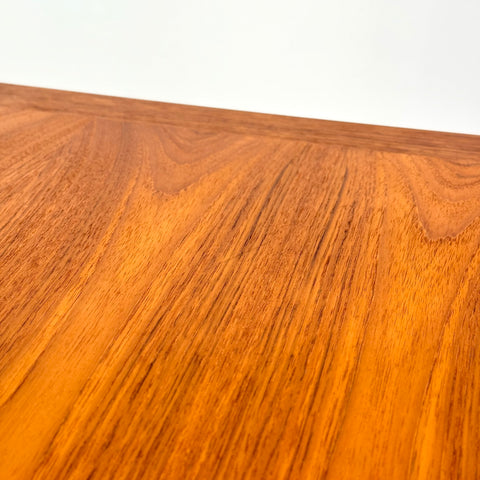 Dining table in teak by Slagelse Møbelværk A/S, 1950s-60s, Denmark - Beyo Vintage