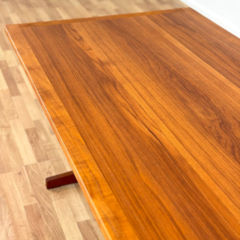 Dining table in teak by Ulferts, Tibro, 1960s-70s, Sweden - Beyo Vintage