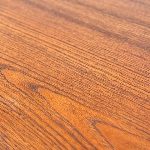 Dining table in teak with 2 ext boards, 1950s-60s, Denmark - Beyo Vintage