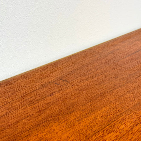 Dining table in teak with 2 extensions, 1950s-60s, Sweden - Beyo Vintage