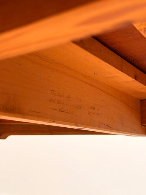 Dining table model 'AT-312' in teak by Hans J. Wegner and Andreas Tuck, 1950s-60s, Denmark - Beyo Vintage
