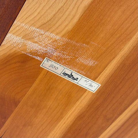 Dining table "Timeless" in oak by Haslev Møbelsnedkeri, 1990s, Denmark - Beyo Vintage