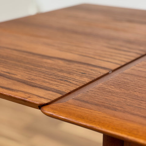 Dining table with 2 extensions in teak, 1950s-60s - Beyo Vintage