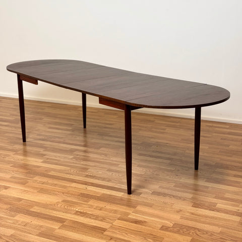 Dining table with 4 extensions "Arne Vodder", 1950s-60s, Denmark - Beyo Vintage