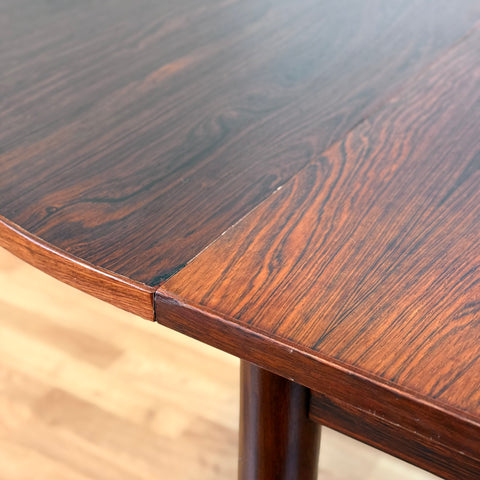 Dining table with 4 extensions "Arne Vodder", 1950s-60s, Denmark - Beyo Vintage