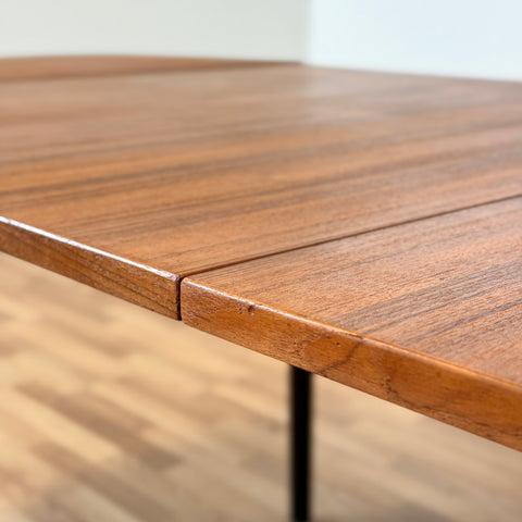 Dining table with 4 extensions "Arne Vodder", 1950s-60s, Denmark - Beyo Vintage