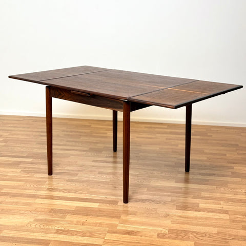 Dining table with extensions in santos rosewood, AR Mobler, 1950s-60s, Denmark - Beyo Vintage