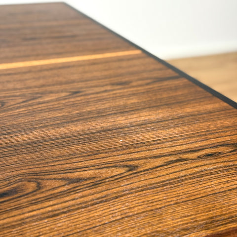 Dining table with extensions in santos rosewood, AR Mobler, 1950s-60s, Denmark - Beyo Vintage