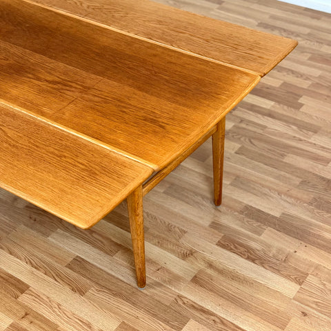 PRICE Extendable coffee table in teak, 1950s-60s, Denmark - Beyo Vintage
