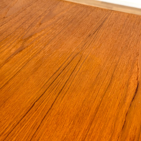 Extendable dining table in teak by Vamo, 1950s-60s, Denmark - Beyo Vintage