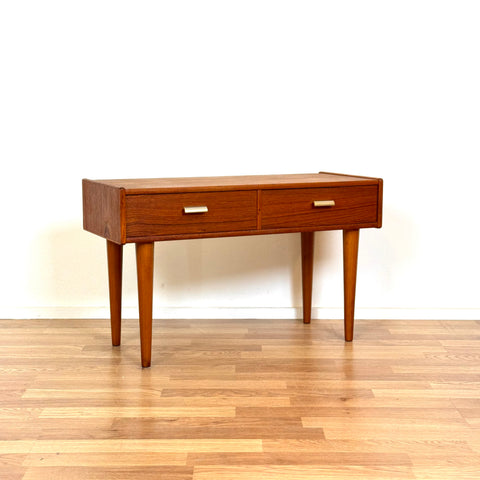 Hall bench in teak, 1950s-60s, Denmark - Beyo Vintage