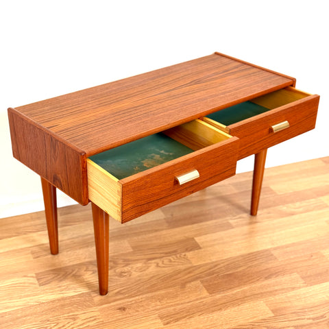 Hall bench in teak, 1950s-60s, Denmark - Beyo Vintage