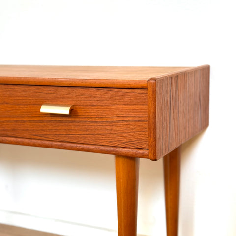 Hall bench in teak, 1950s-60s, Denmark - Beyo Vintage
