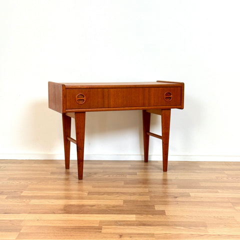 Hallbench in teak, 1950s-60s, Sweden - Beyo Vintage