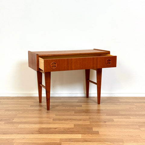 Hallbench in teak, 1950s-60s, Sweden - Beyo Vintage
