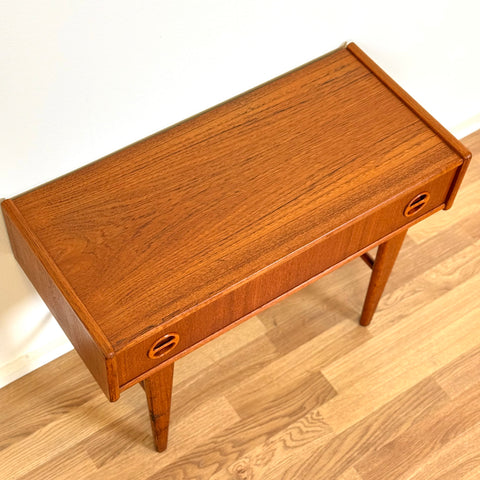 Hallbench in teak, 1950s-60s, Sweden - Beyo Vintage