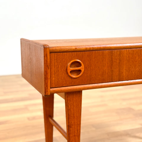 Hallbench in teak, 1950s-60s, Sweden - Beyo Vintage