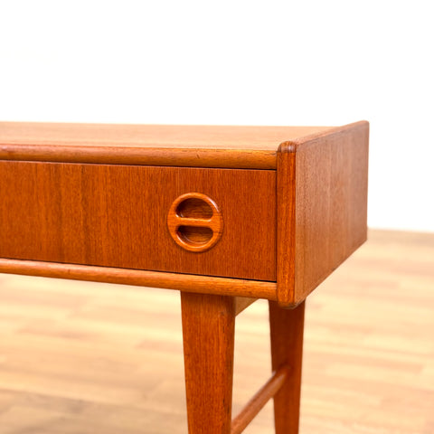 Hallbench in teak, 1950s-60s, Sweden - Beyo Vintage