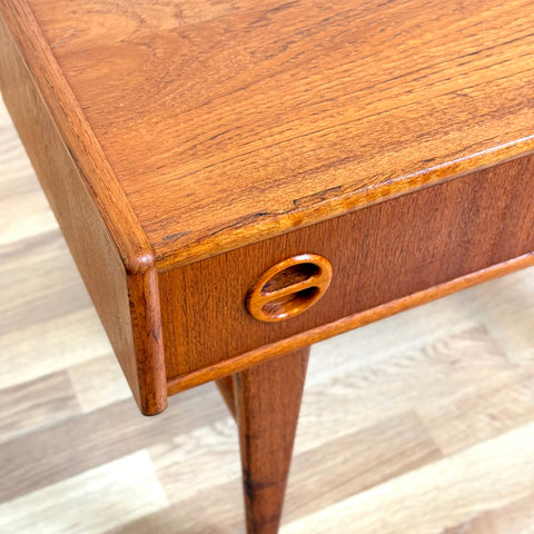 Hallbench in teak, 1950s-60s, Sweden - Beyo Vintage