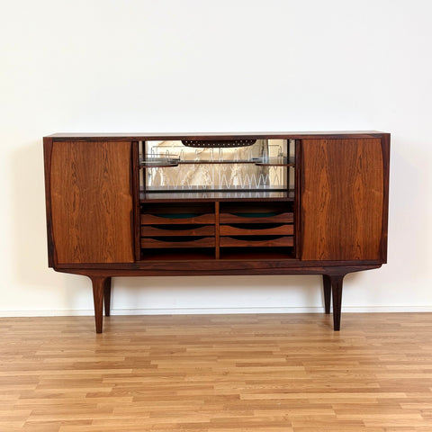 Highboard in Santos Rosewood by Vantinge Mobelindustri, 1960s, Denmark - Beyo Vintage