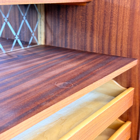 Highboard in teak, 1950s-60s, Denmark - Beyo Vintage