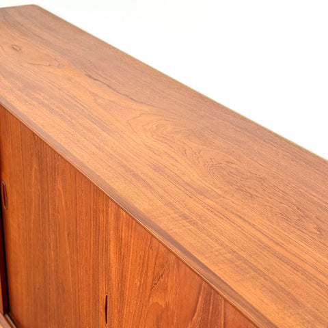 Highboard in teak, 1950s-60s, Denmark - Beyo Vintage
