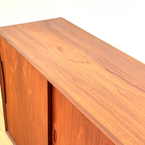 Highboard in teak, 1950s-60s, Denmark - Beyo Vintage