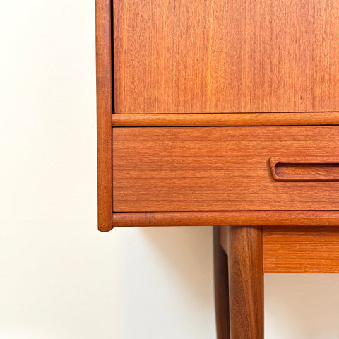 Highboard in teak, 1950s-60s, Denmark - Beyo Vintage