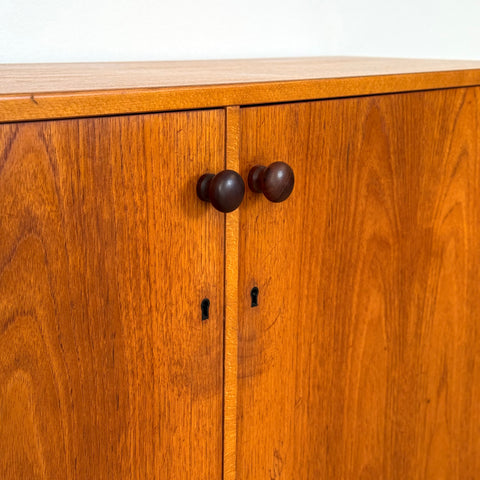 Highboard in teak, 1950s-60s, Sweden - Beyo Vintage