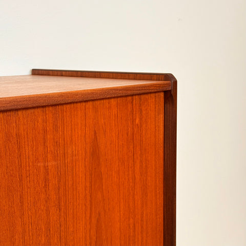 Highboard in teak, 1950s-60s, Sweden