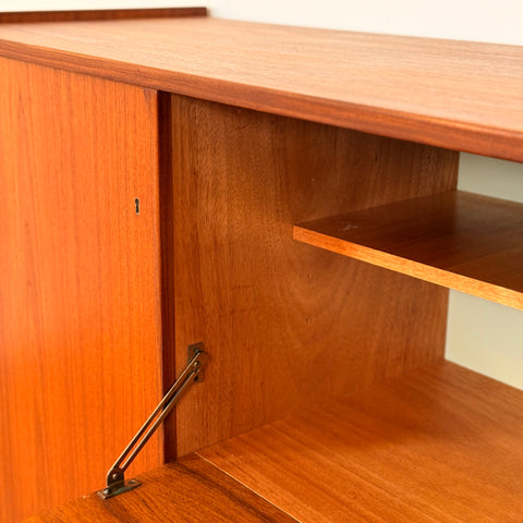 Highboard in teak, 1950s-60s, Sweden