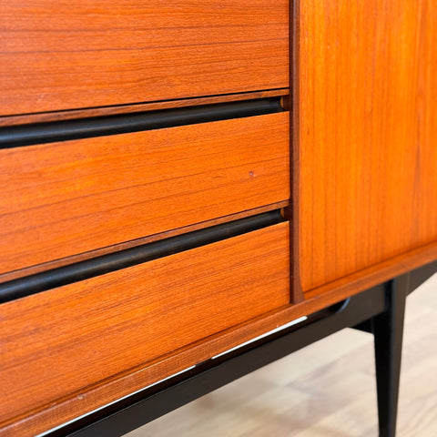 Highboard in teak, 1950s-60s, Sweden