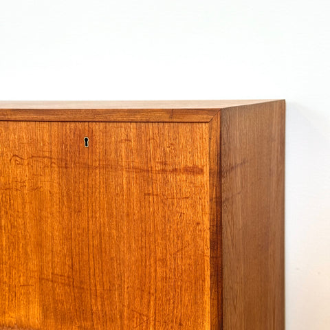 Highboard in teak and beech, 1950s-60s, Sweden - Beyo Vintage