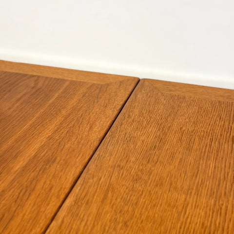 Large dining table in oak, 1950s-60s, Denmark - Beyo Vintage