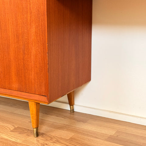 Modular bookshelf system in teak and beech, 1960s-70s, Sweden - Beyo Vintage