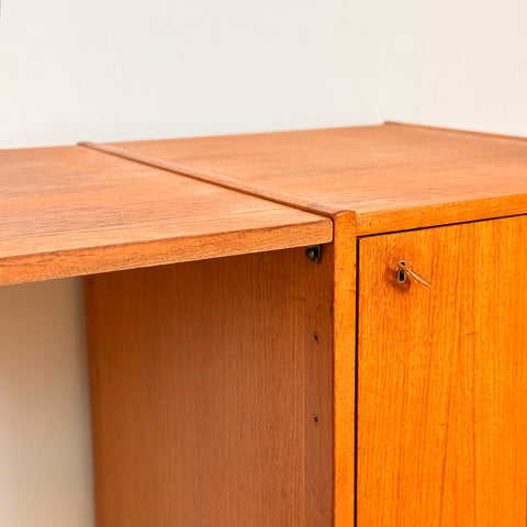 MISSING TYPE Modular working desk in teak, 1950s-60s, Denmark - Beyo Vintage