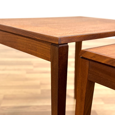 Nest of tables in teak, 1950s-60s, Denmark - Beyo Vintage