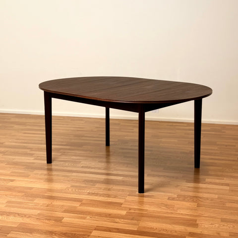 Oval dining table in mahogany, 1950s-60s, Denmark