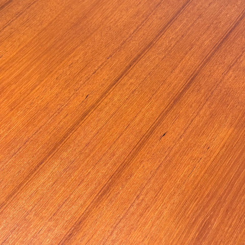 Oval dining table in teak with 2 extensions by Ulferts, Tibro, 1950s-60s, Sweden - Beyo Vintage