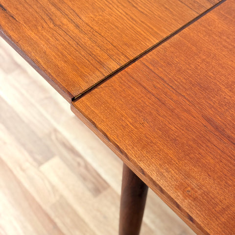 Rectangular dining table in teak, 1950s-60s, Denmark - Beyo Vintage