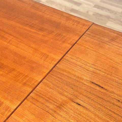 Rectangular dining table in teak, 1950s-60s, Denmark - Beyo Vintage