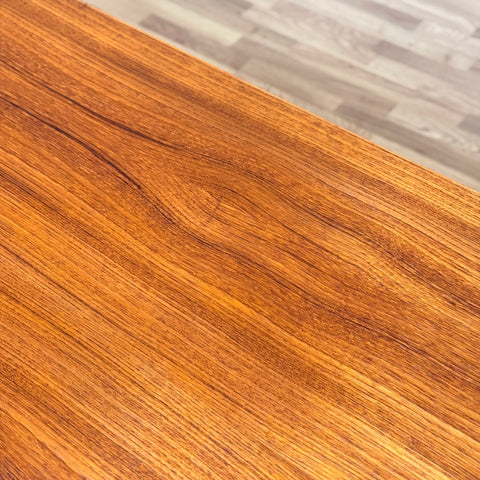 Rectangular dining table in teak, 1950s-60s, Sweden - Beyo Vintage