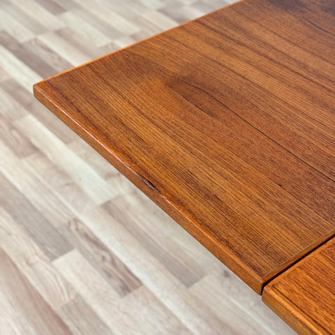 Rectangular dining table in teak, 1950s-60s, Sweden - Beyo Vintage