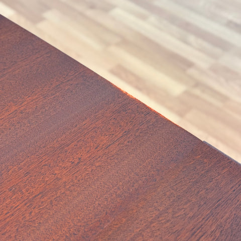 Rectangular dining table in walnut by Hugo Troeds, Bjärnum, 1950s-60s, Sweden - Beyo Vintage