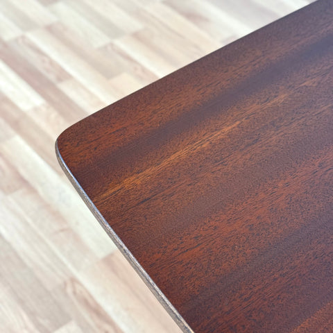 Rectangular dining table in walnut by Hugo Troeds, Bjärnum, 1950s-60s, Sweden - Beyo Vintage