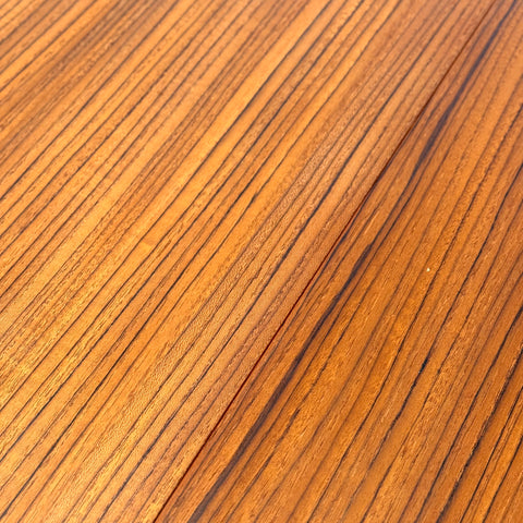 Rectangular dining table with extensions in teak, 1950s-60s, Sweden - Beyo Vintage