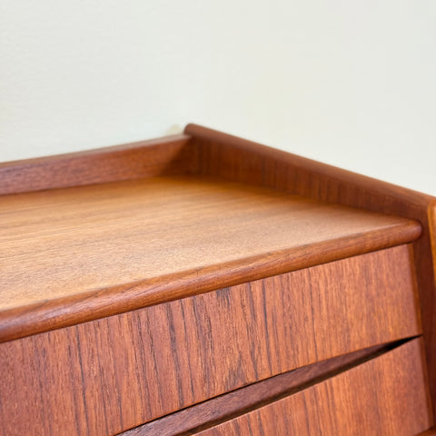 Secretary cabinet by GV Møbler in teak, 1950s-60s, Denmark - Beyo Vintage