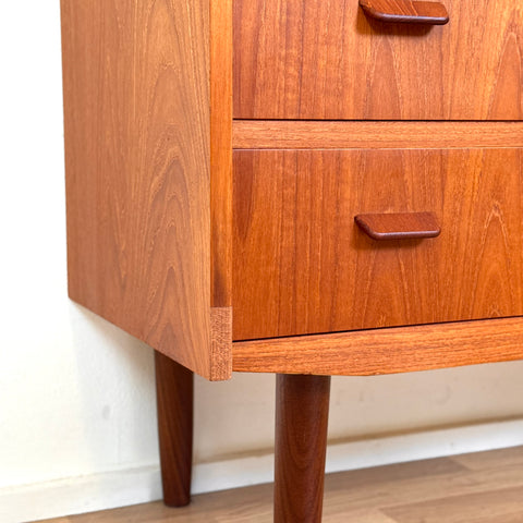 Secretary cabinet in teak, 1950s-60s, Denmark - Beyo Vintage