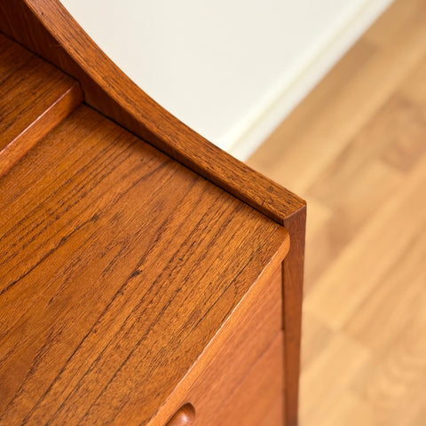 PRICE Secretary cabinet in teak, 1950s-60s, Denmark - Beyo Vintage