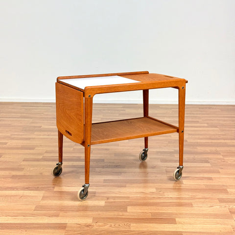 Serving trolley "Thea" by Yngve Ekström, Köllemo, 1950s-60s, Sweden - Beyo Vintage